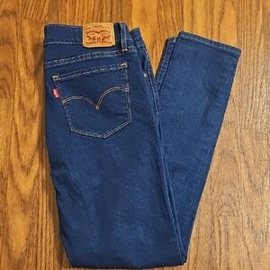 Levi's Dark Blue Denim Jeans